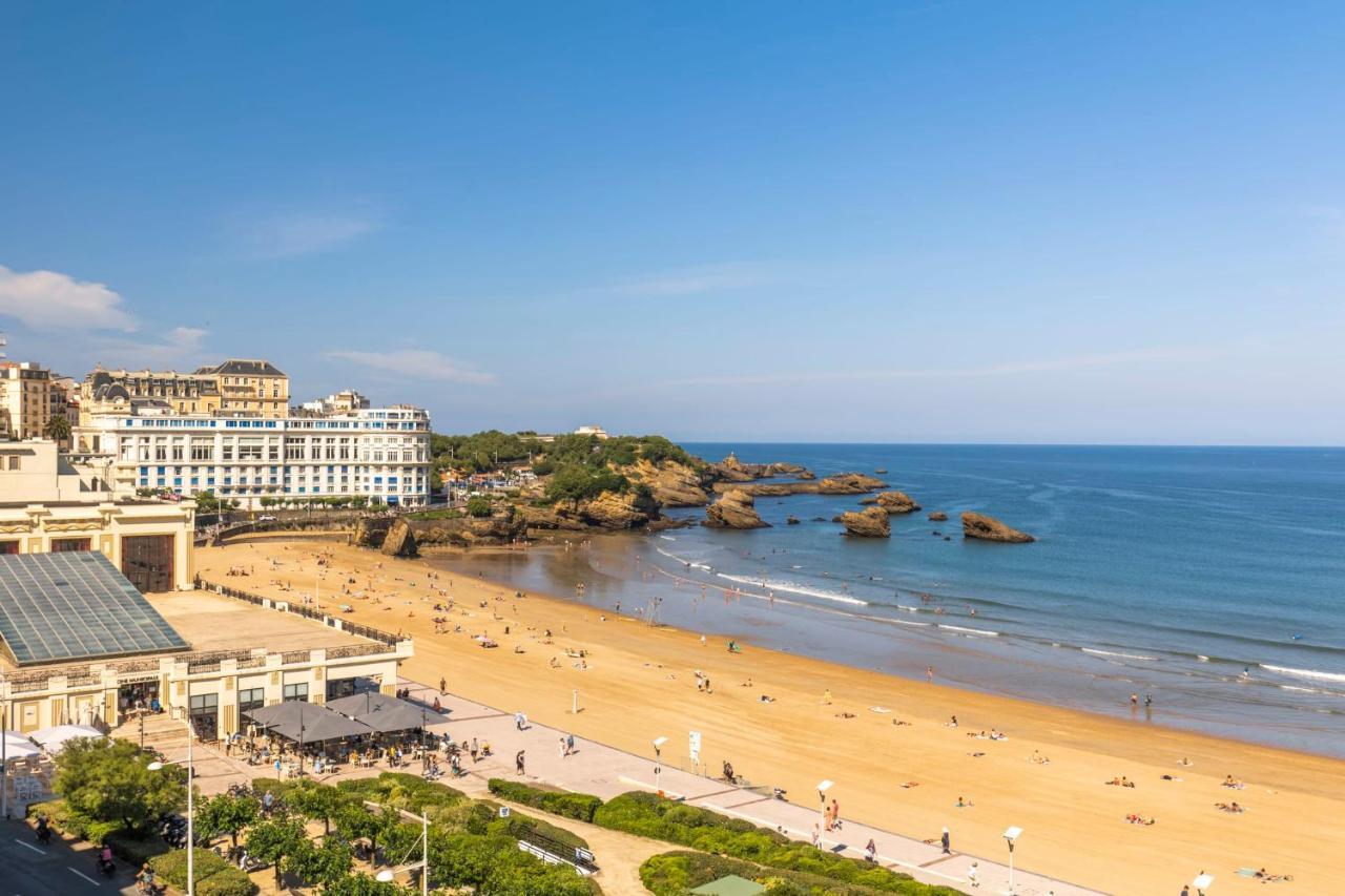 Nouvelle Vague Modern Ocean View Studio W Balcony - Swimming Pool Biarritz Zewnętrze zdjęcie