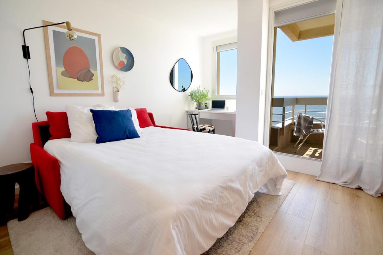 Nouvelle Vague Modern Ocean View Studio W Balcony - Swimming Pool Biarritz Zewnętrze zdjęcie