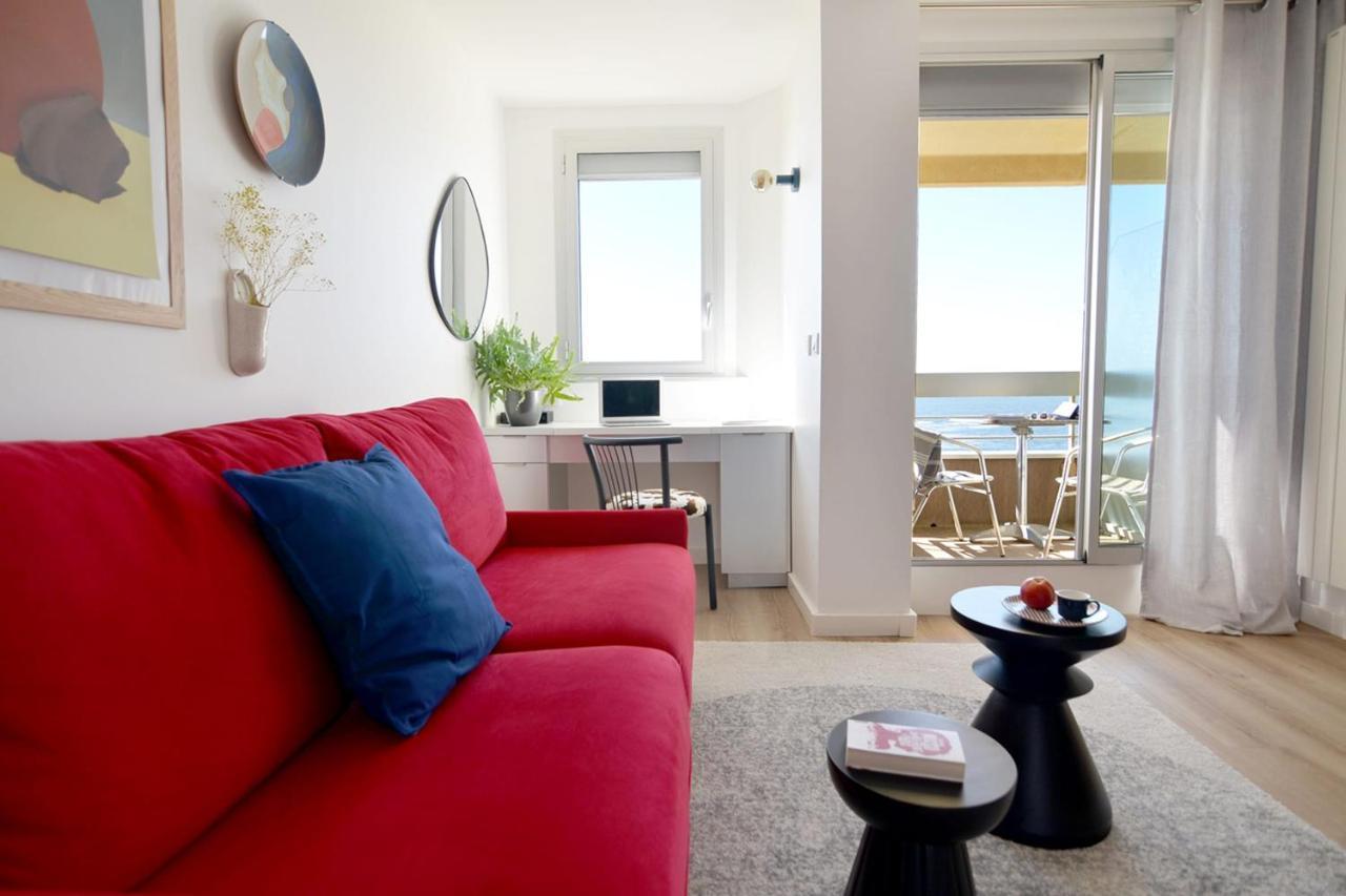 Nouvelle Vague Modern Ocean View Studio W Balcony - Swimming Pool Biarritz Zewnętrze zdjęcie