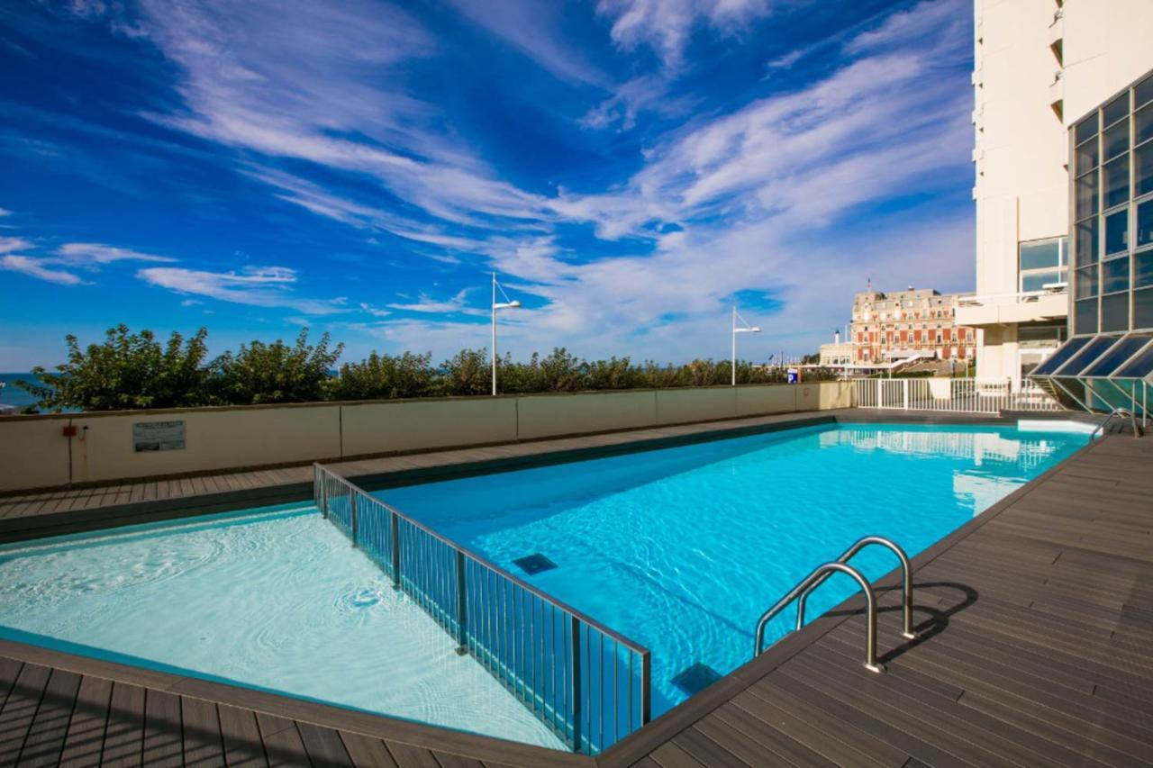 Nouvelle Vague Modern Ocean View Studio W Balcony - Swimming Pool Biarritz Zewnętrze zdjęcie