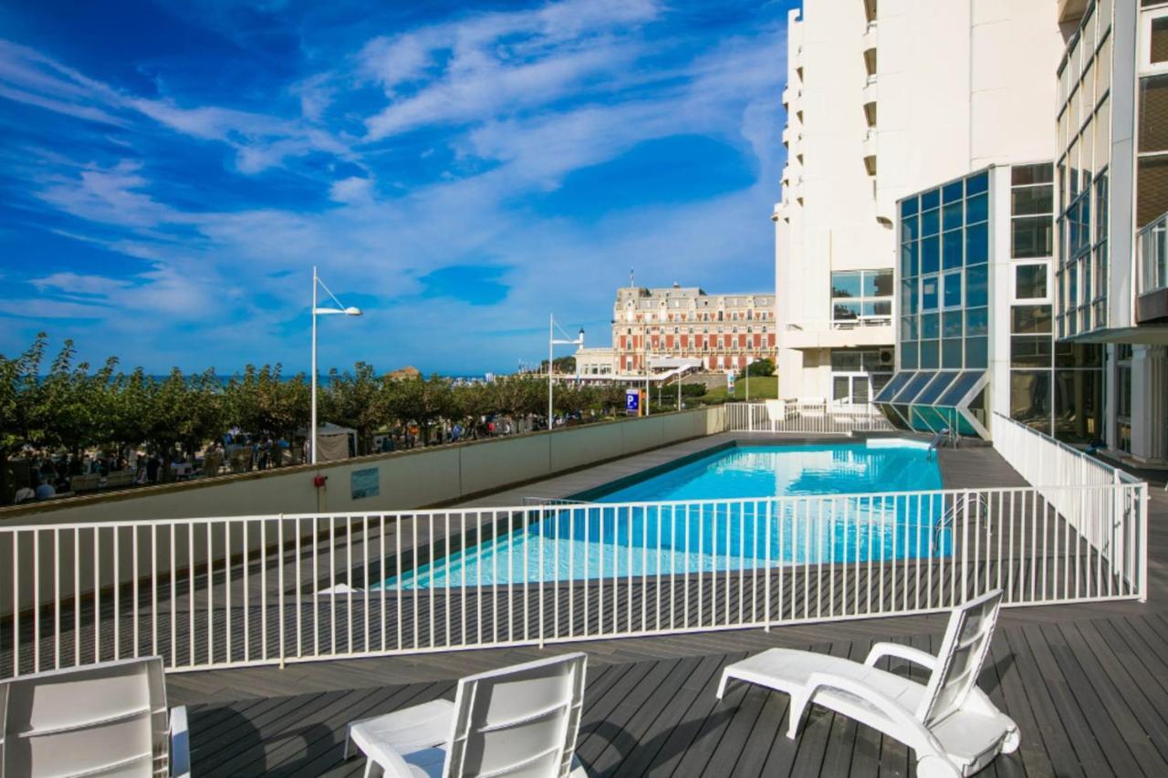 Nouvelle Vague Modern Ocean View Studio W Balcony - Swimming Pool Biarritz Zewnętrze zdjęcie